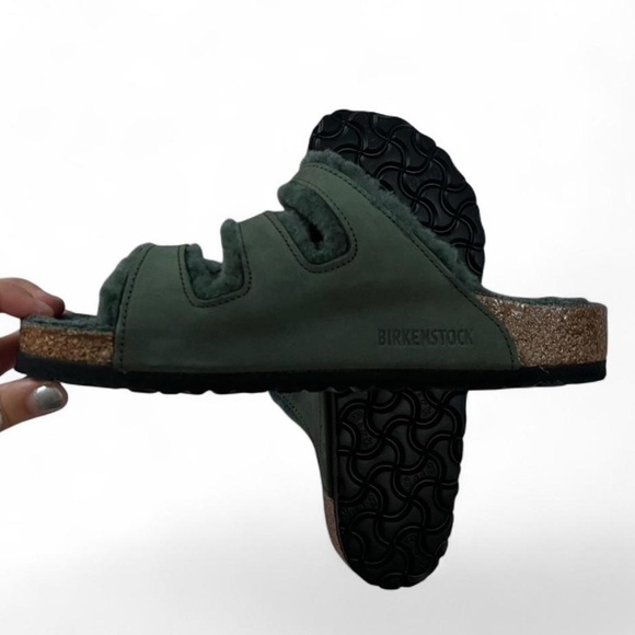 Birkenstock Florida Fresh Sherling Thyme Sandals Women’s Size EU 38 US 7/7.5 - Picture 4 of 4